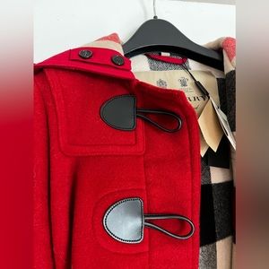 Burberry Jacket in Red